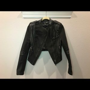 Leather Moto Jacket